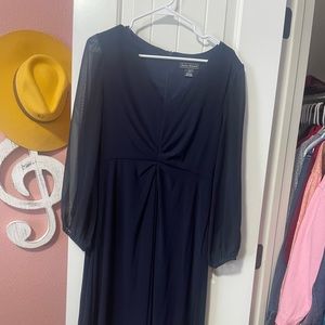 Navy Blue formal dress! Used for homecoming and worn about 4 times for other